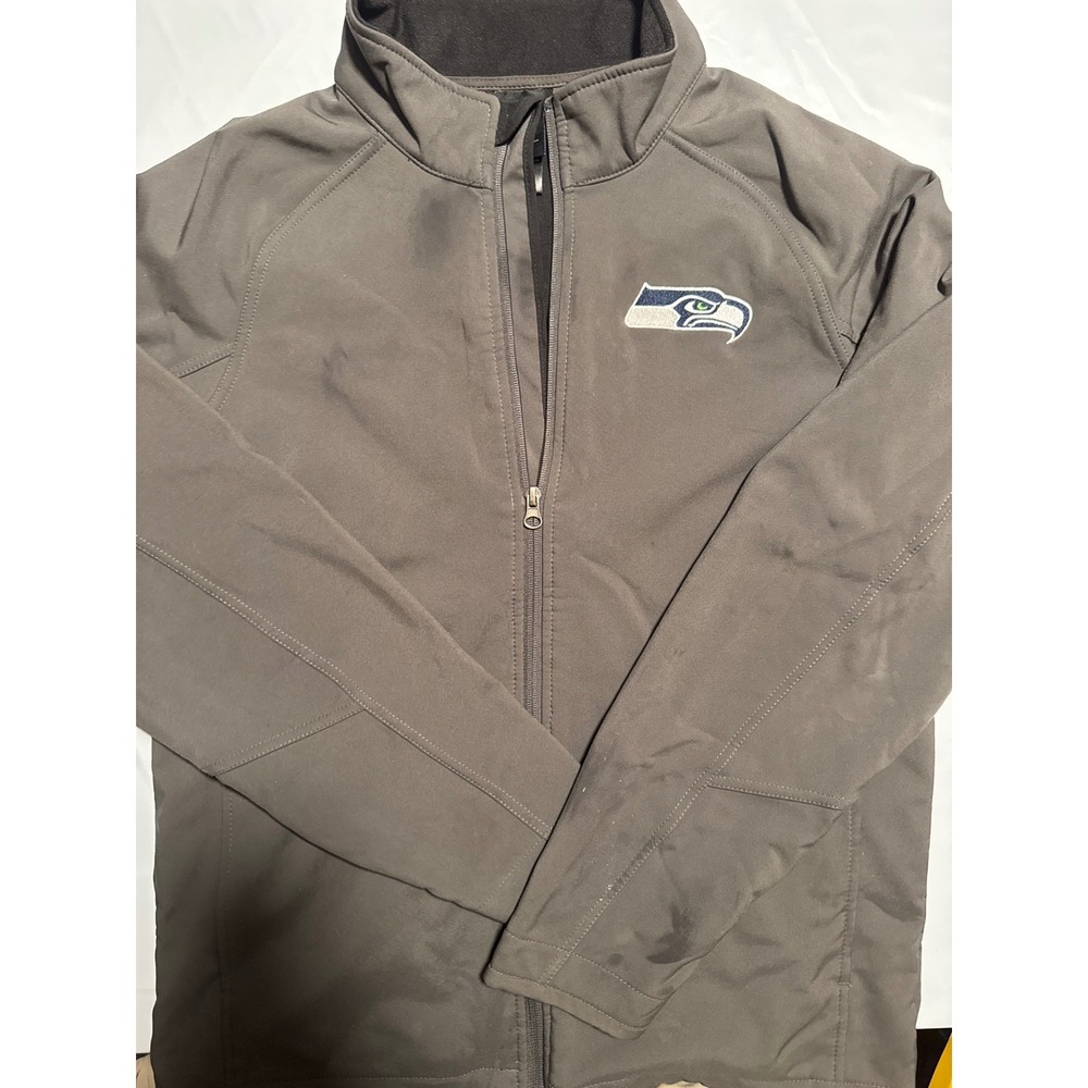 NFL Team Apparel Youth Seattle Seahawks Jacket Full Zip L 14/16‎